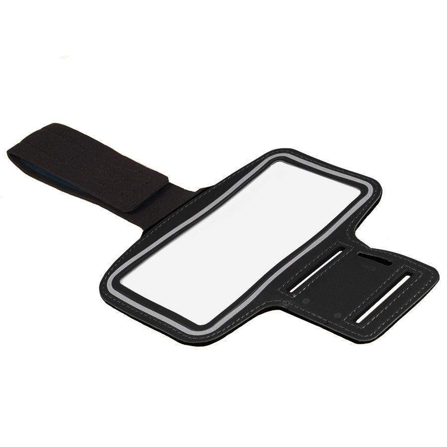 Brazalete deportivo del hombro para Smartphone 4,8" 5,7" Negro Maclean