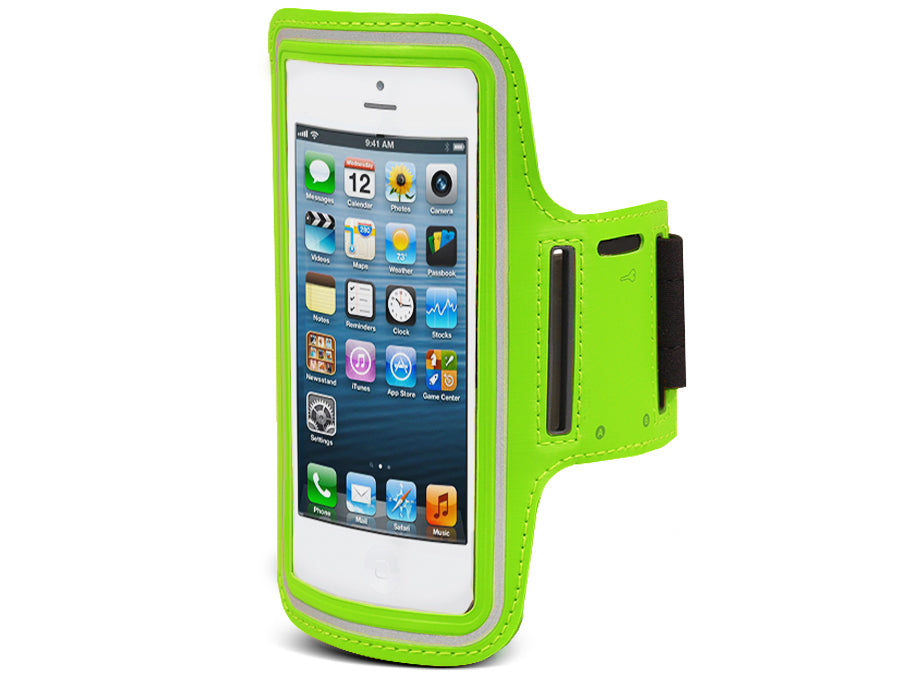 Funda de hombro para teléfono verde 4,8" Maclean MC-405 G