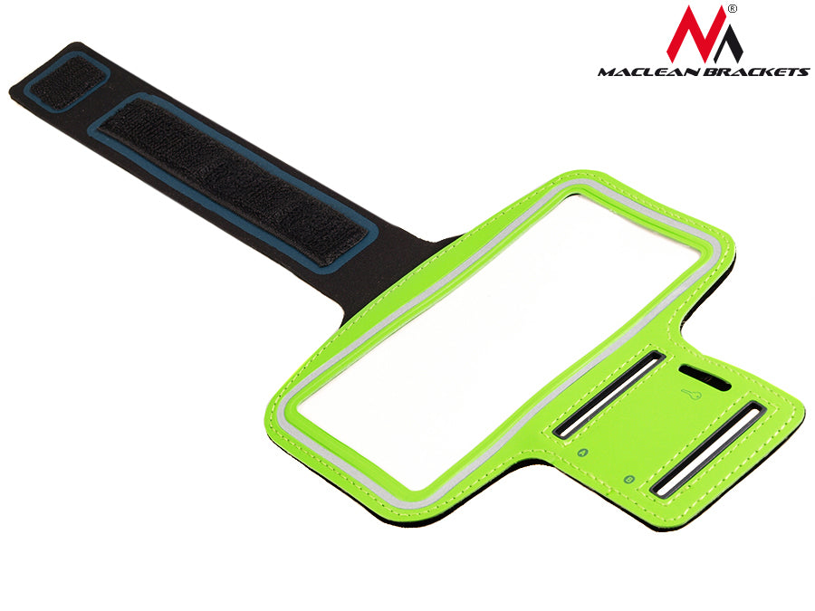 Funda de hombro para teléfono verde 4,8" Maclean MC-405 G