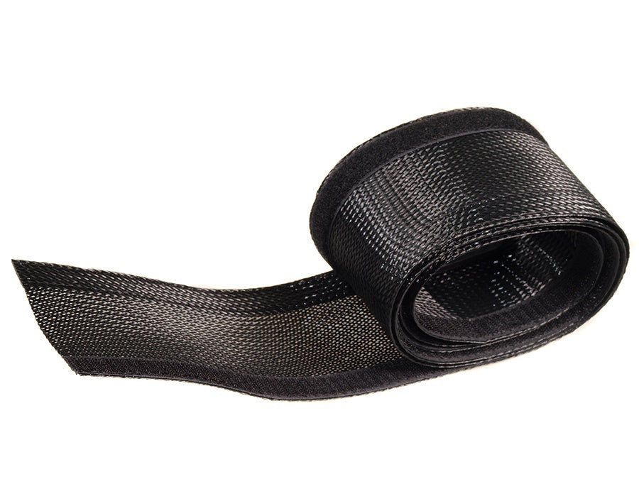 Organizador de cables con velcro 1,8m 85mm, tubo protector flexible Maclean MCTV-675