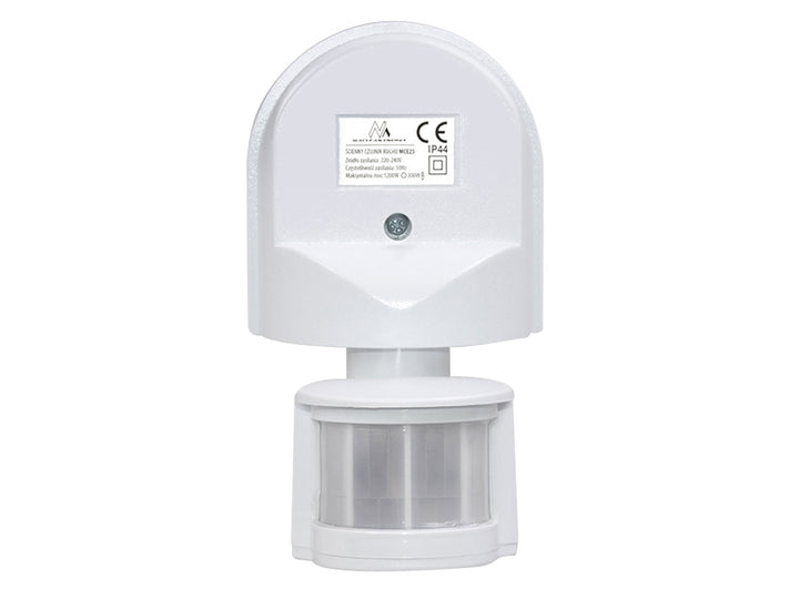 Sensor de movimiento de pared y crepuscular 180 ° Maclean MCE25W