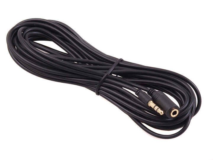 Conector de enchufe de 3,5 mm 15m MCTV-823 - Extensión de conector estéreo - Conector dorado