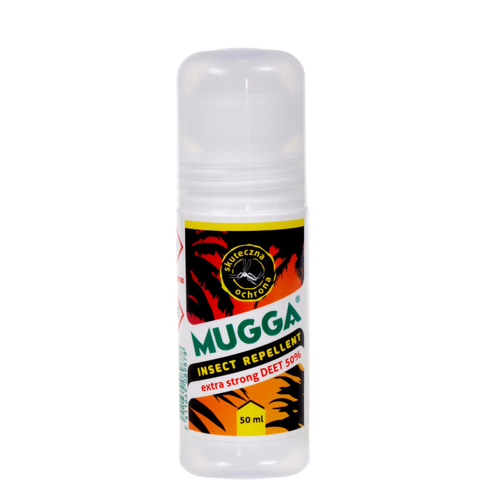 Repelente de insectos Mugga Roll-On DEET 50% 50ml