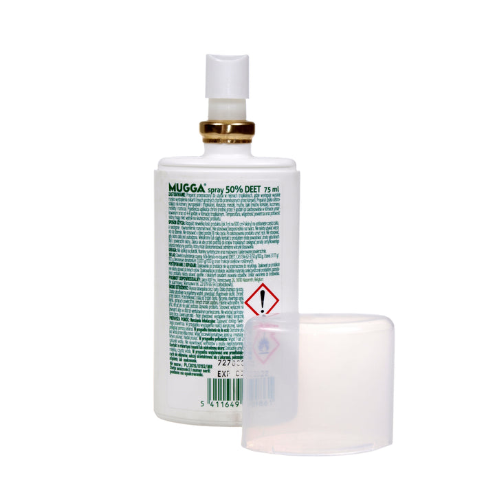 Spray repelente de mosquitos contra insetos 50% 75ml