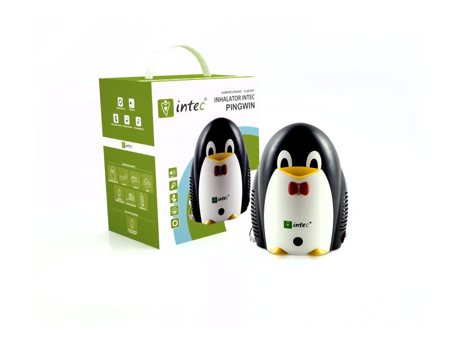 Inalador pinguim para adultos e crianças Intec CN02-WF2