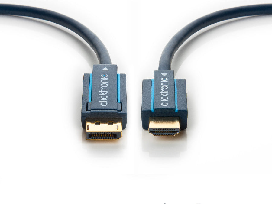 Cabo adaptador DisplayPort/HDMI DisplayPort de alta velocidade para adaptador HDMI 1m