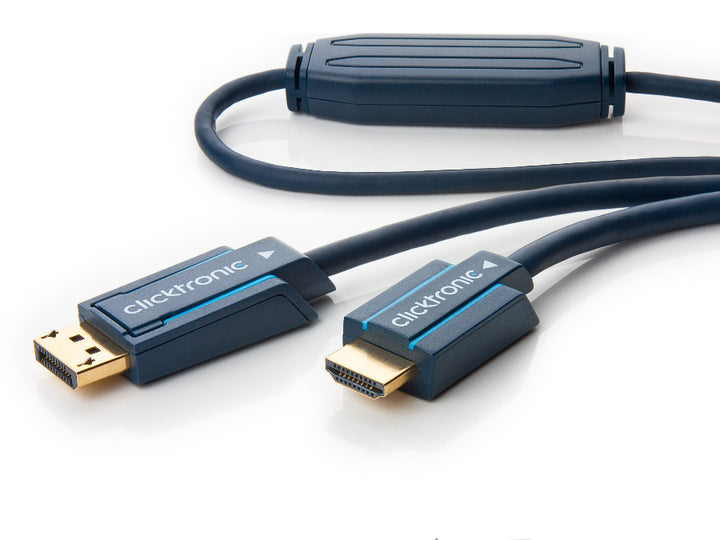 Cabo adaptador DisplayPort/HDMI DisplayPort de alta velocidade para adaptador HDMI 1m