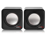 Altavoces para PC, USB, 2x3W, auto alimentado, color negro Audiocore AC870B