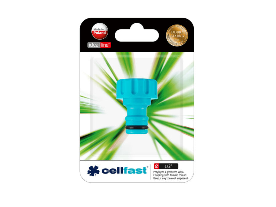 Conexão Cellfast Ideal Line para torneira com rosca interna. 1", 1/2", 3/4"