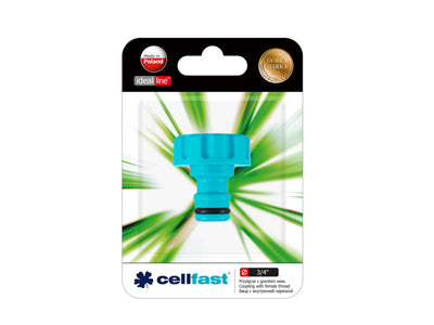 Conexión con rosca hembra Línea Cellfast Ideal de 3/4".