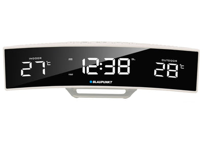 FM digital, alarma, función Snooze, Pantalla LCD grande Blaupunkt CR12BK