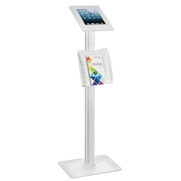 Soporte de mesa para tableta, soporte para prospectos, Tablet Station, soporte de suelo con bloqueo para iPad 2, iPad 3, iPad 4, iPad Air; antirrobo Maclean MC-724