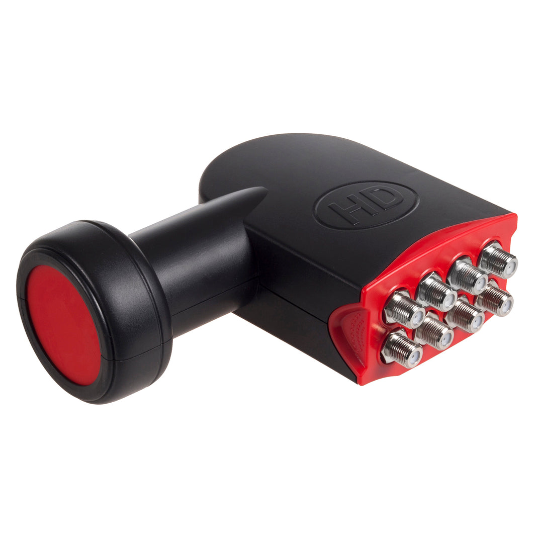 Maclean Red Point MCTV-590/1/2 Conversor LNB Doble, Quad y Octo para antenas parabólicas FULL HD Maclean