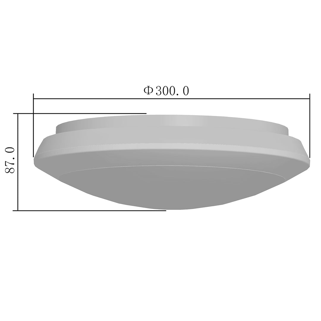 Plafón de techo o pared, lámpara LED 16W 1200lm Maclean MCE144