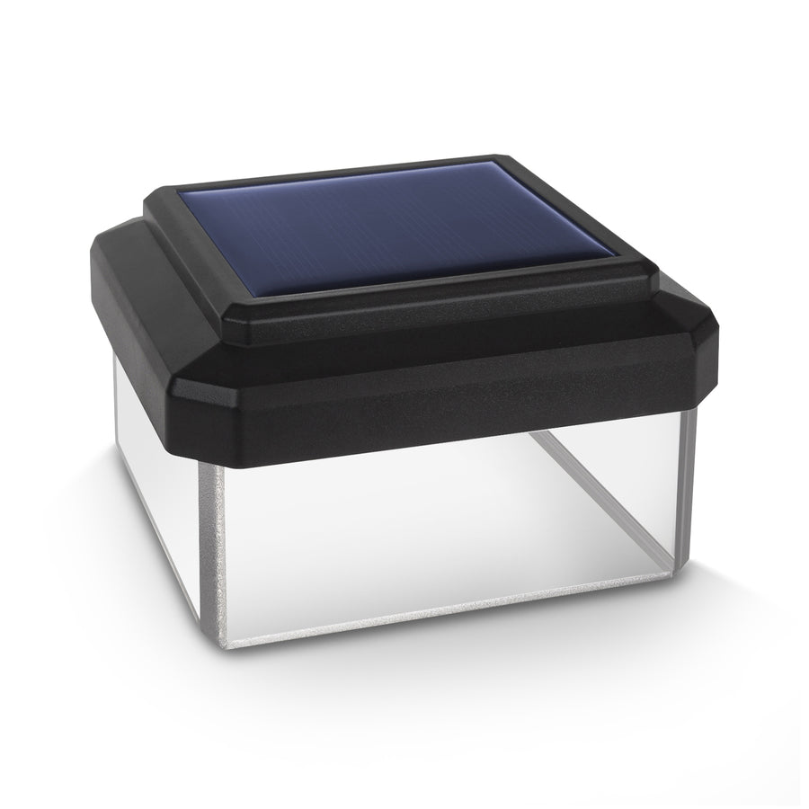 Lâmpada solar LED para poste de cerca 60 x 40 mm VerdeAzul GB125