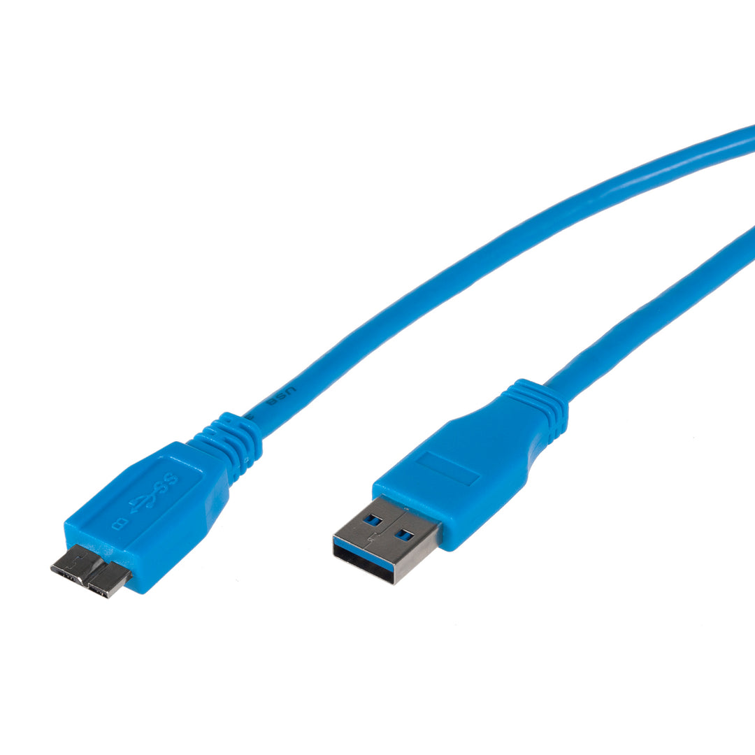 Cabo de extensão USB 3.0 A-Macho para micro B 0,5 m Maclean MCTV-586