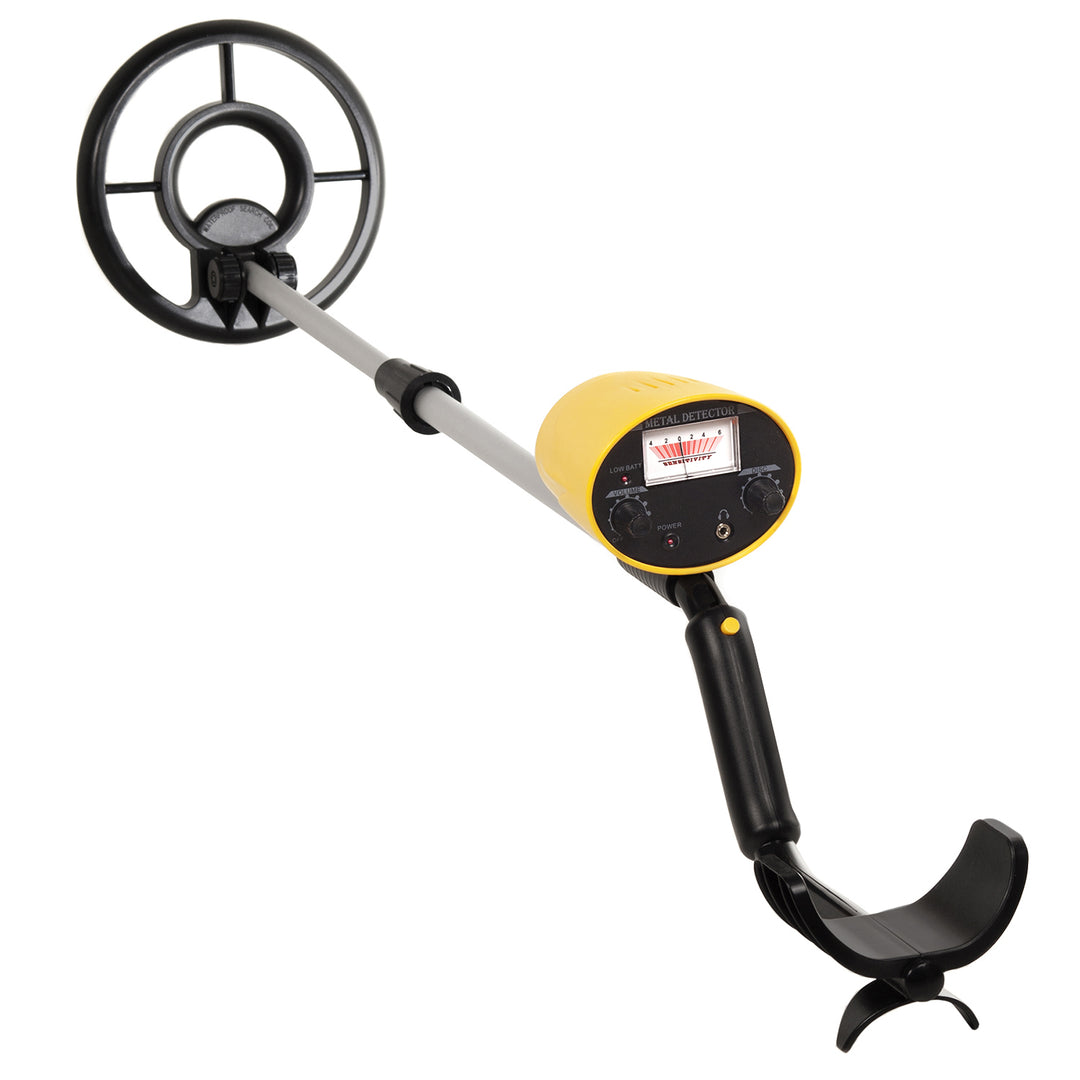 Maclean MCE991 Detector de metales con discriminador Audio Jack 3,5mm MCE991 Amarillo