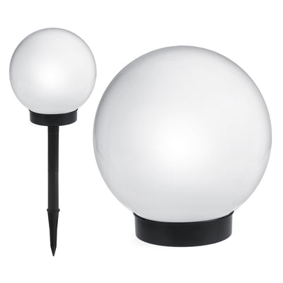 Lâmpada solar de jardim em forma de bola LED branca GreenBlue GB121