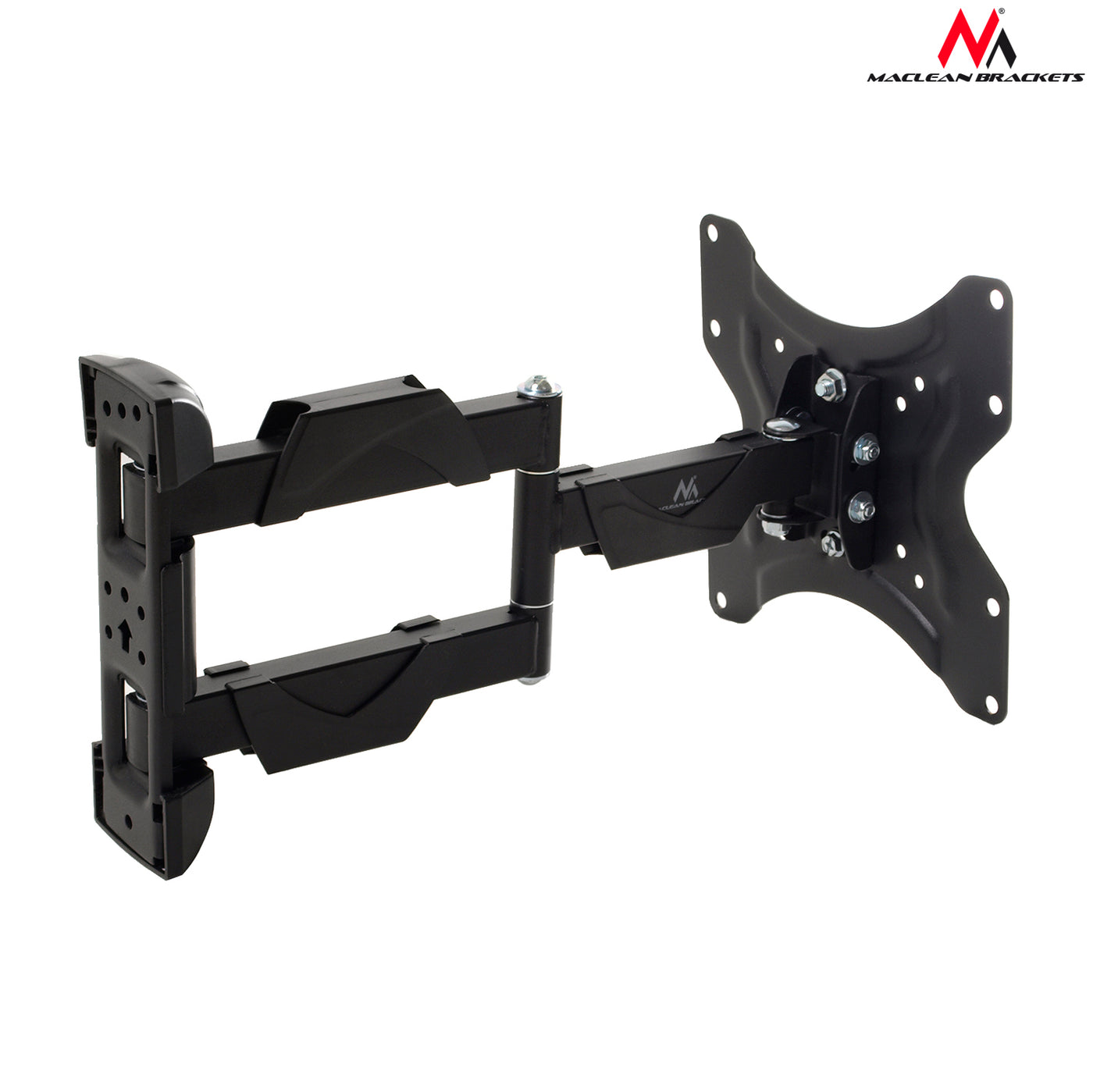 Maclean MC-742 Soporte de pared para monitor o pantalla LCD/LED TV 13-55" 25 kg VESA negro