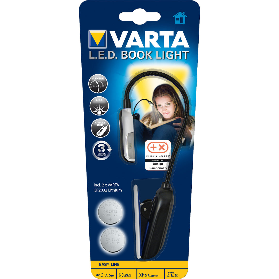 Lanterna LED para leitura de livros Varta Book Light