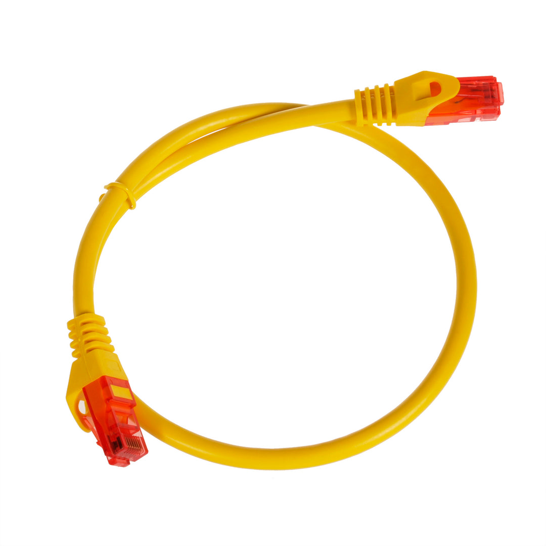 REDE DE CABO LAN NET. ETHERNET RJ45 UTP CAT6 0,5M Maclean MCTV-300 Y