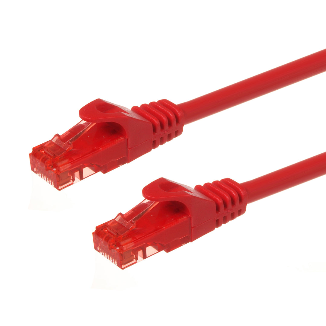 Cable de red lan pro. ethernet rj45 utp cat6 2 m maclean mctv-302 r