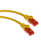 Cabo Maclean, Cabo de Ligação UTP, Conector Plug-in, Cat6, 2m, Amarelo, MCTV-302 Y