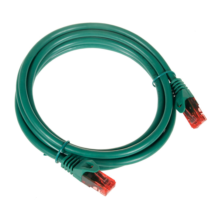 Cable de red ETHERNET RJ45 UTP CAT6 2M Maclean MCTV-302 G