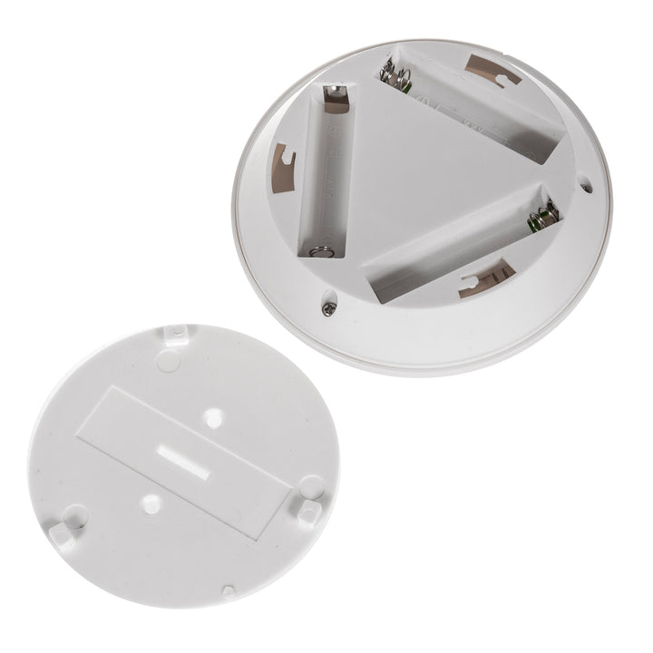 Conjunto de 6 luzes LED com controle remoto 4 modos de iluminação Maclean Energy MCE165