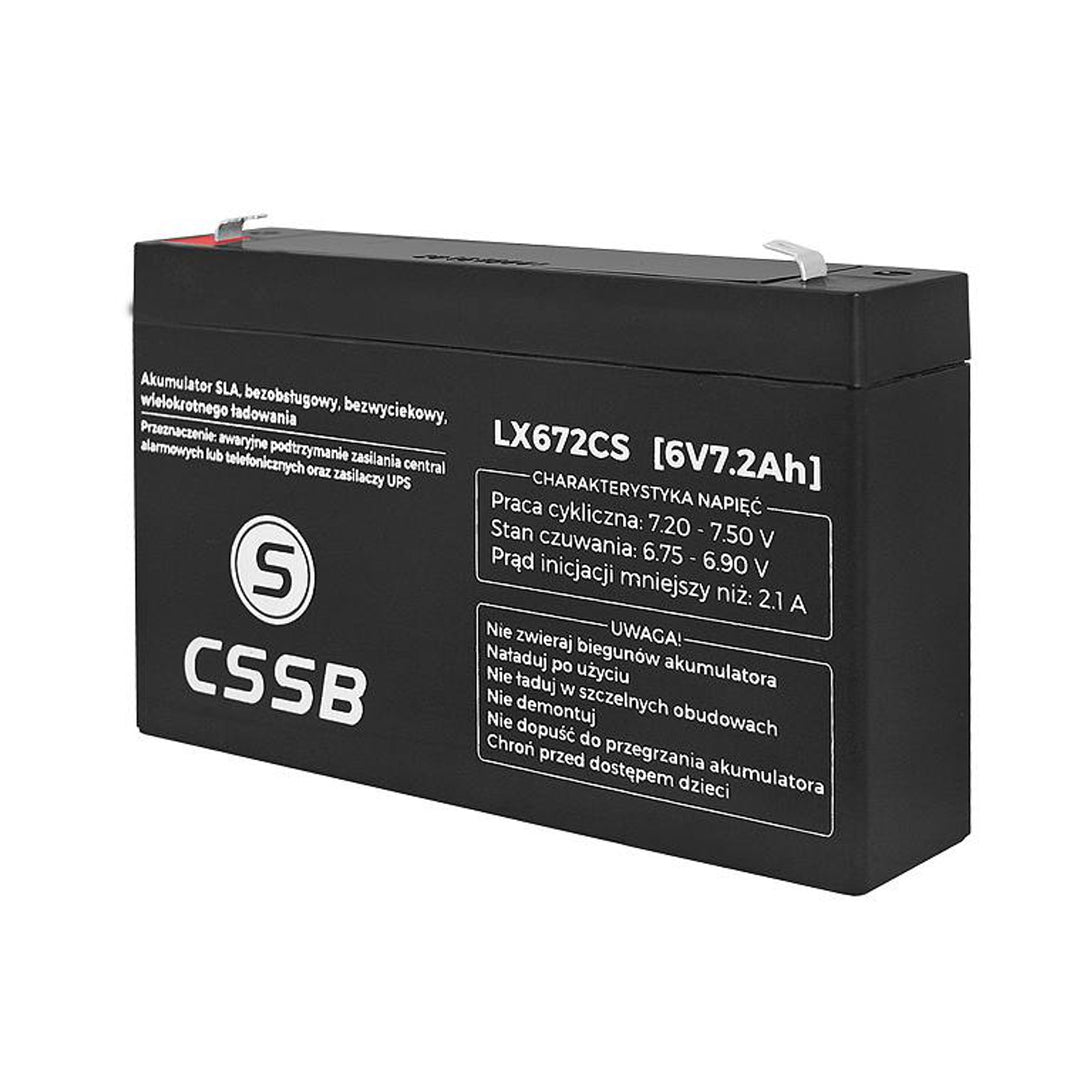 CSSB 6V 7,2Ah