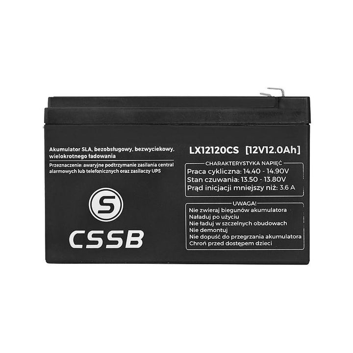 Bateria com tecnologia de gel AGM CSSB 12V 12Ah