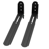 Suporte de parede preto universal para fornos micro-ondas e equipamentos audiovisuais Maclean MC-776 B