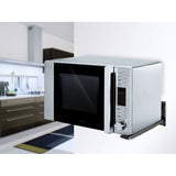 Suporte de parede preto universal para fornos micro-ondas e equipamentos audiovisuais Maclean MC-776 B