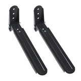 Suporte de parede preto universal para fornos micro-ondas e equipamentos audiovisuais Maclean MC-776 B