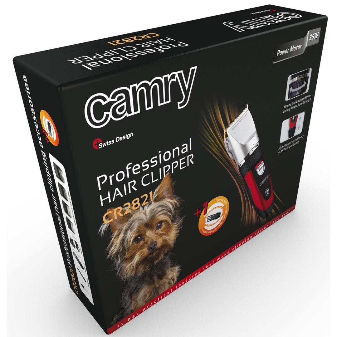 Máquina de cortar cabelo para cães e gatos profissional CR2821 Camry Titanium Head