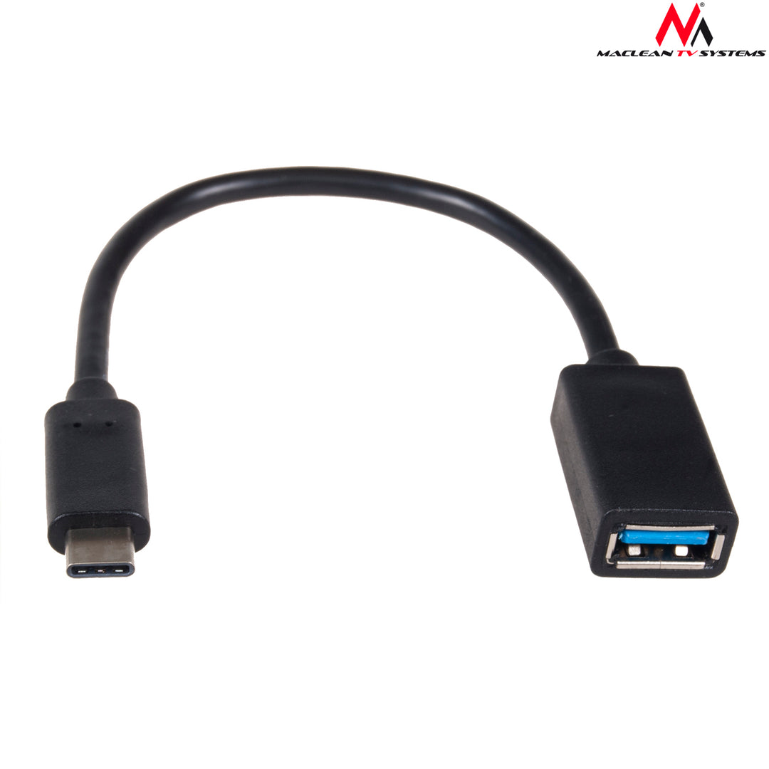 Maclean MCTV-843 - USB 3.0 AF para tipo C - cabo de conexão de 15 cm