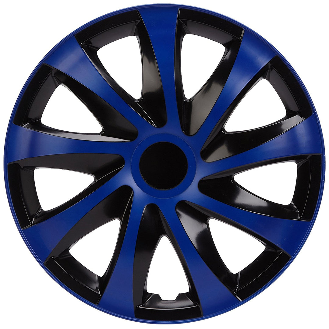 Calotas universais 14" NRM DRIFT Extra azul/preto 4 peças