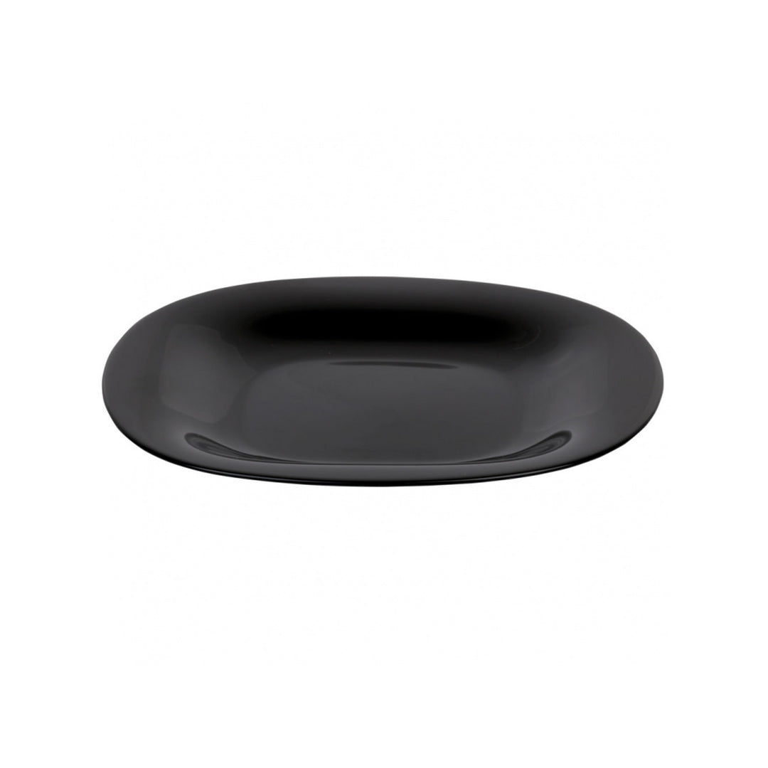 Serviço de mesa de vidro temperado com 18 elementos em preto e branco, Carine Neo LUMINARC