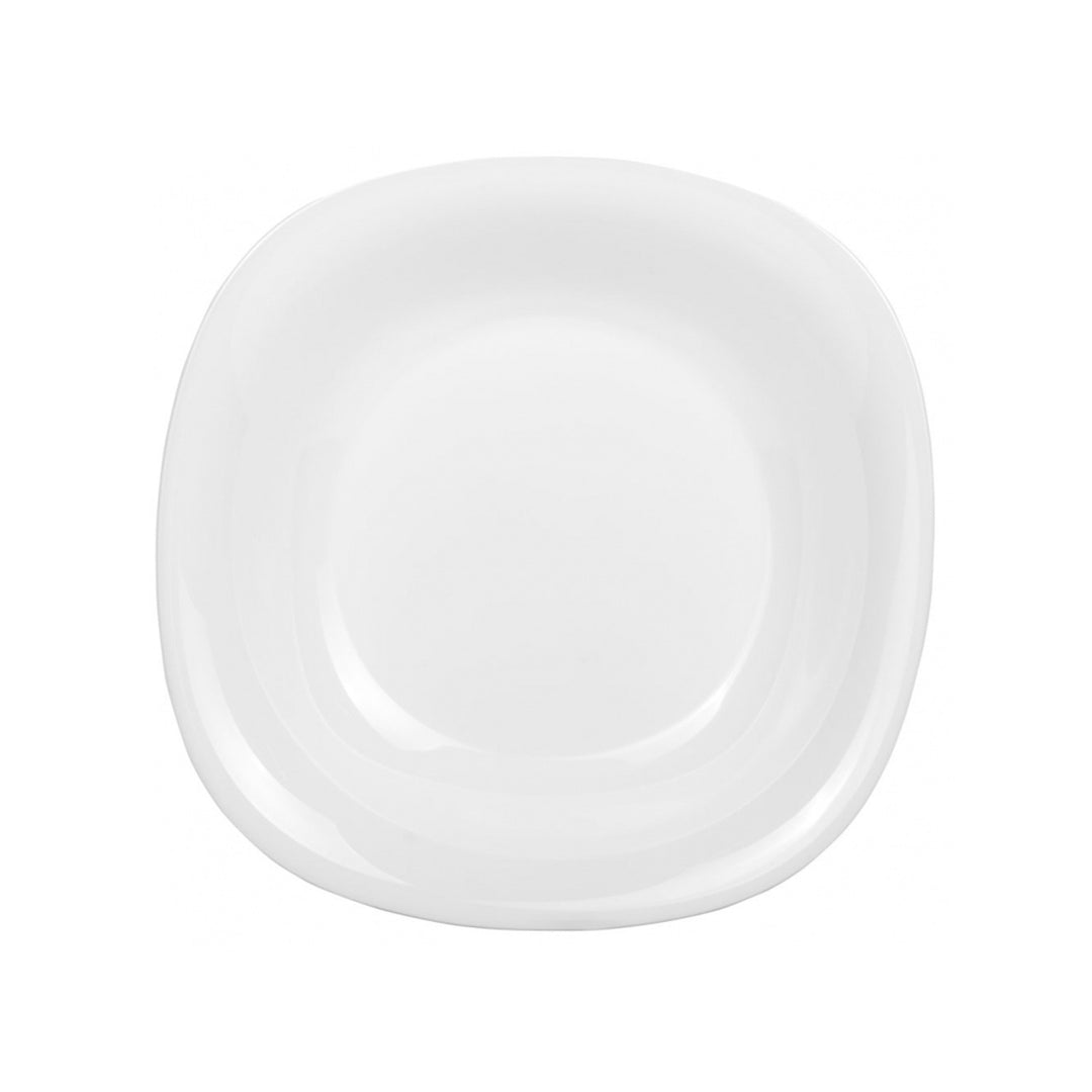 Serviço de mesa de vidro temperado com 18 elementos em preto e branco, Carine Neo LUMINARC