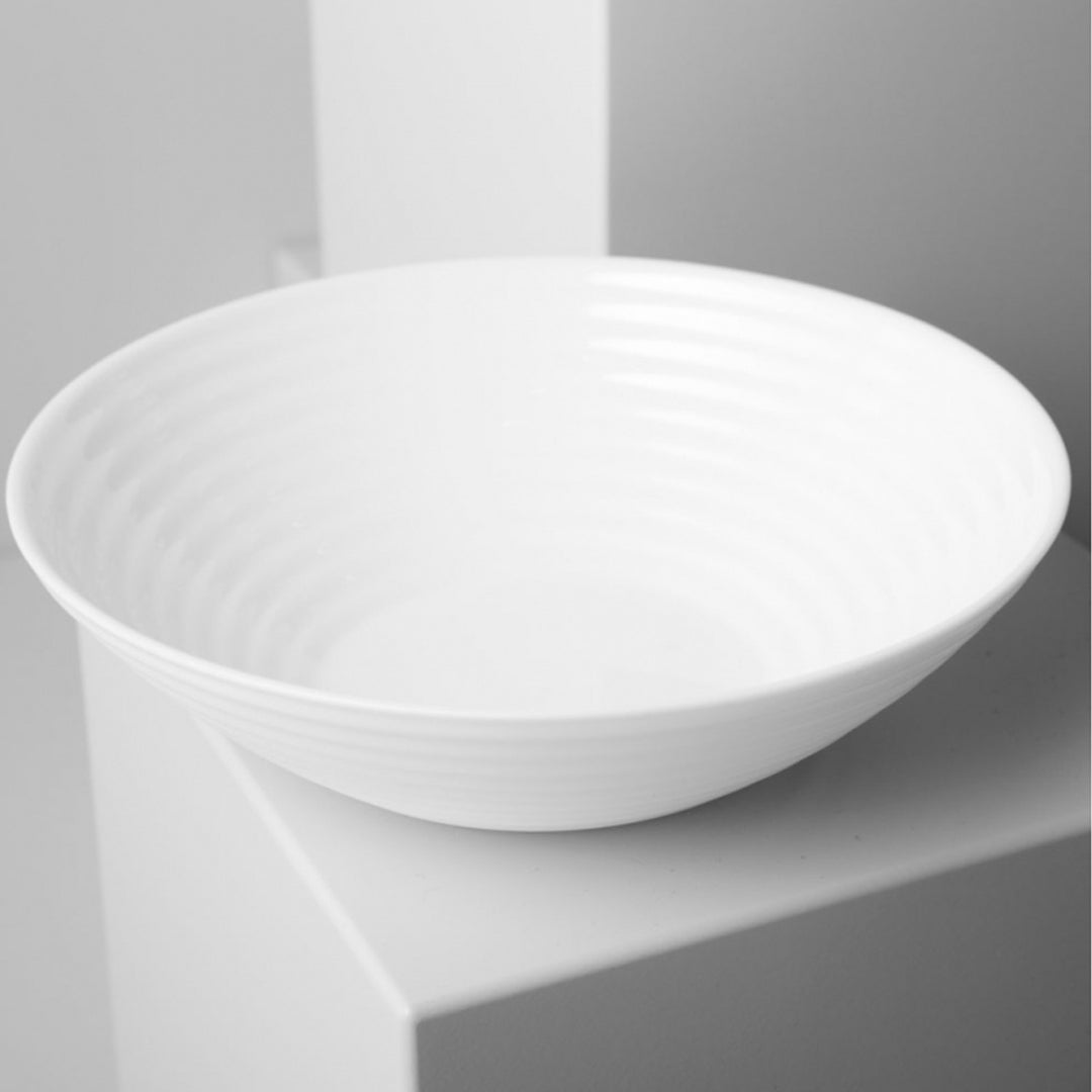 Luminarc 06455 Saladeira Redonda 20cm Branco Vidro Temperado Branco