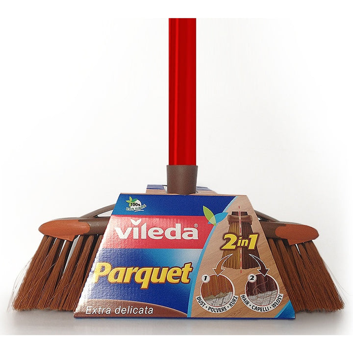 Cepillo para parquet Vileda 2in1 Parquet Brush con Stiehl