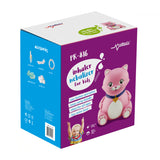 NEBULIZADOR INHALADOR para niños Gato de color rosa con elementos necesarios para inhalación