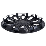 Calotas universais 14" NRM STRONG preto fosco 4 peças
