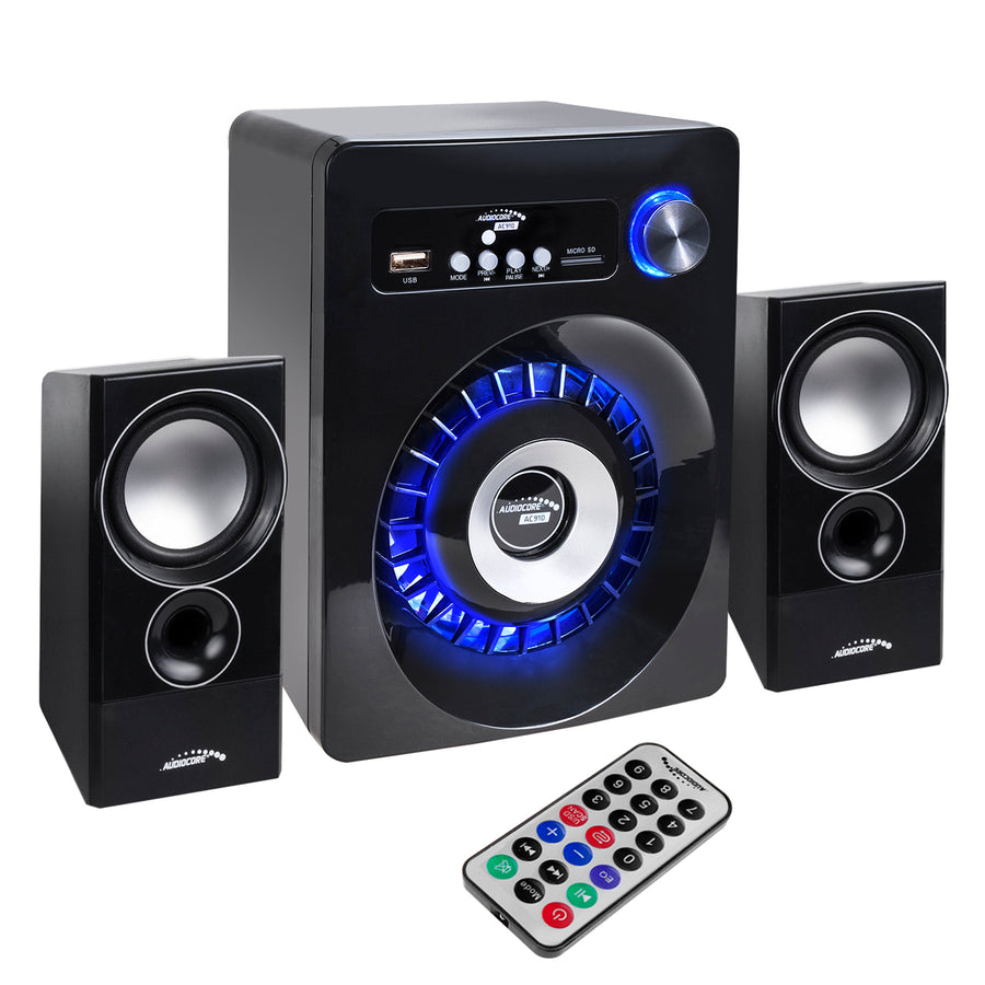 Alto-falante Bluetooth 2.1 Audiocore AC910, rádio FM, entrada para cartão TF, AUX, alimentação USB