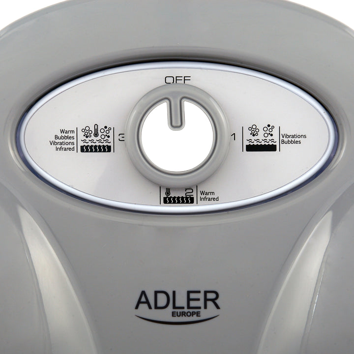 Adler AD2167 Hidromasaje para pies con asa de transporte 80W