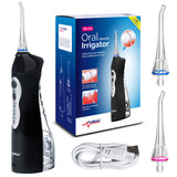 Irrigador bucal sem fios ProMedix PR-770 8,5 Bar, IPX7, carregamento USB, preto