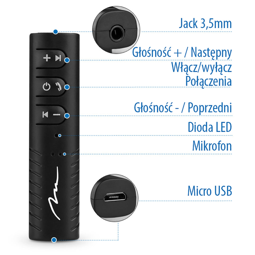 Transmissor Bluetooth universal MT3588 de qualidade universal.