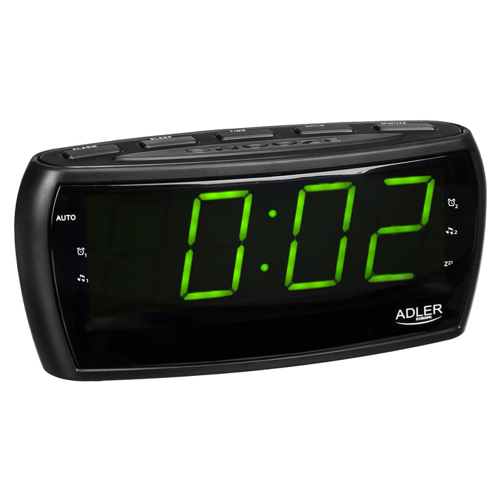 RADIOBUDZIK RÁDIO FM/AM LED ADLER AD1121 QUALIDADE DE RELÓGIO