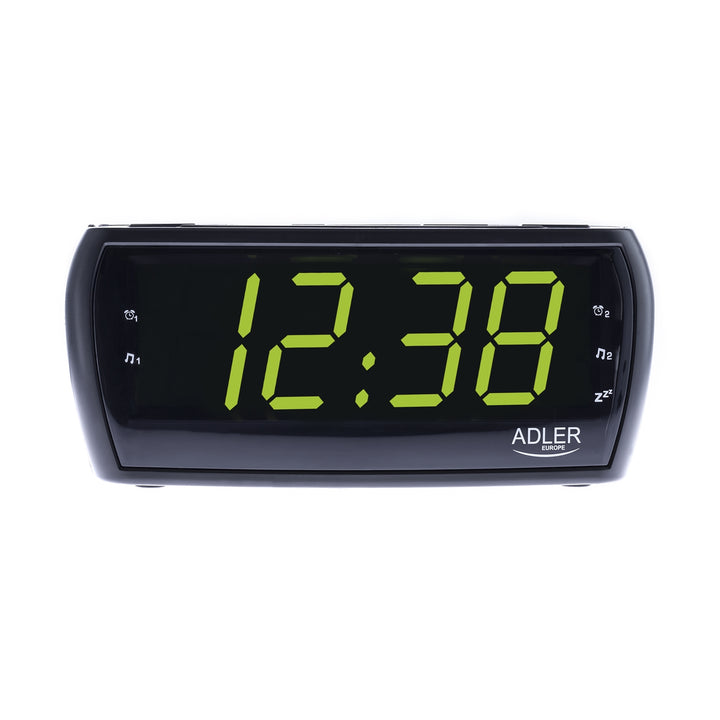 RADIOBUDZIK RÁDIO FM/AM LED ADLER AD1121 QUALIDADE DE RELÓGIO