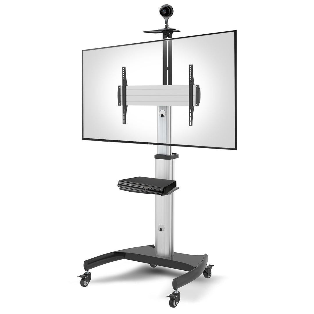 Maclean MC-801 profesional soporte tipo carretilla para TV LCD  máx. 70", máx. 50 kg, máx. VESA 600x400 Altura ajustable